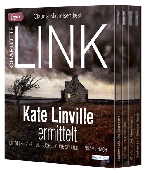 Kate Linville ermittelt - Die Betrogene - Die Suche - Ohne Schuld - Einsame Nacht, 8 Audio-CD, 8 MP3 (CD-Audio)