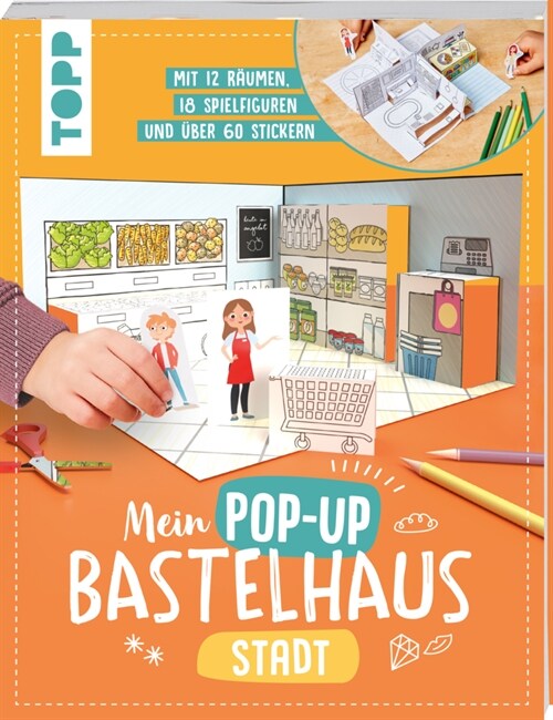 Mein Pop-up Bastelhaus-Stadt (Paperback)