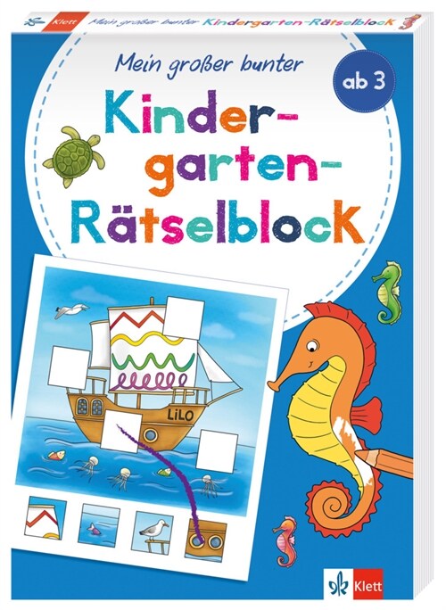 Klett Mein großer bunter Kindergarten-Ratselblock (Paperback)