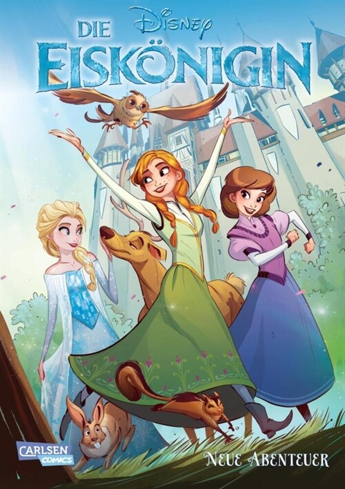 Disney Die Eiskonigin - Neue Abenteuer: Uber Grenzen hinweg (Paperback)