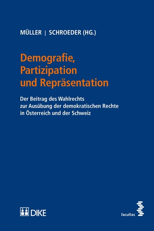 Demografie, Partizipation und Reprasentation (Paperback)