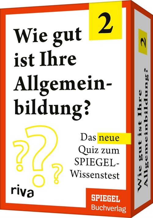 Wie gut ist Ihre Allgemeinbildung 2 (Cards)