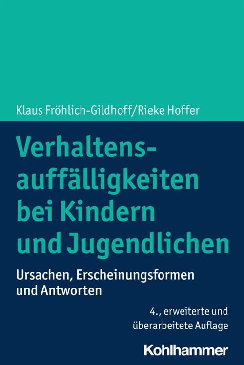 Verhaltensauffalligkeiten bei Kindern und Jugendlichen (Paperback)