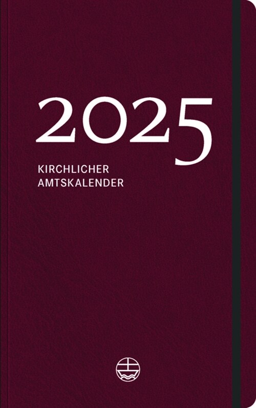 Kirchlicher Amtskalender 2025 - rot (Paperback)
