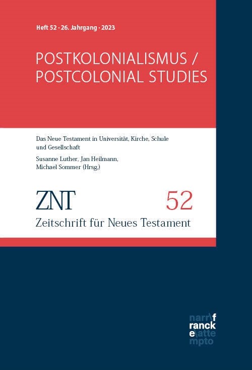 ZNT - Zeitschrift fur Neues Testament 26. Jahrgang, Heft 52 (2023) (Paperback)