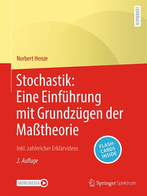 Stochastik: Eine Einfuhrung mit Grundzugen der Maßtheorie, m. 1 Buch, m. 1 E-Book (WW)