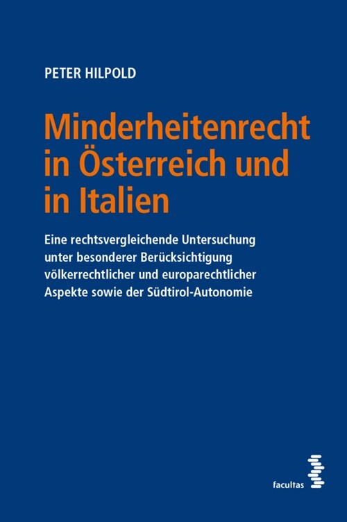 Minderheitenrecht in Osterreich und in Italien (Paperback)