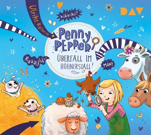 Penny Pepper - Teil 11: Uberfall im Huhnerstall!, 2 Audio-CD (CD-Audio)