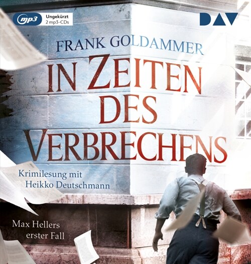 In Zeiten des Verbrechens. Max Hellers erster Fall, 2 Audio-CD, 2 MP3 (CD-Audio)