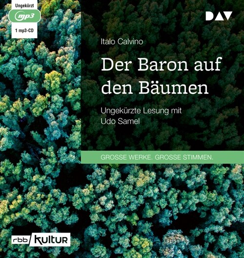Der Baron auf den Baumen, 1 Audio-CD, 1 MP3 (CD-Audio)