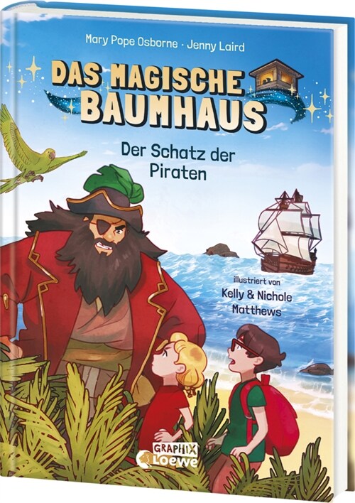 Das magische Baumhaus (Comic-Buchreihe, Band 4) - Der Schatz der Piraten (Hardcover)