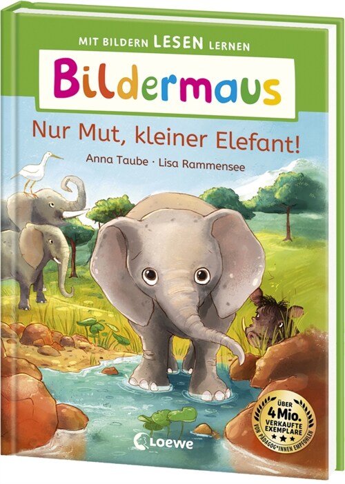 Bildermaus - Nur Mut, kleiner Elefant! (Hardcover)