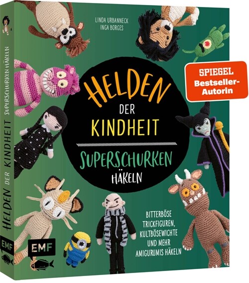 Helden der Kindheit - Das Hakelbuch der Superschurken (Hardcover)