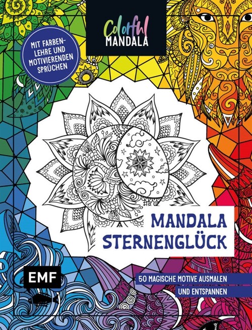 Colorful Mandala - Mandala - Sternengluck (Paperback)
