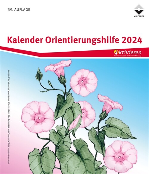 Kalender Orientierungshilfe 2024, nur Block (Calendar)