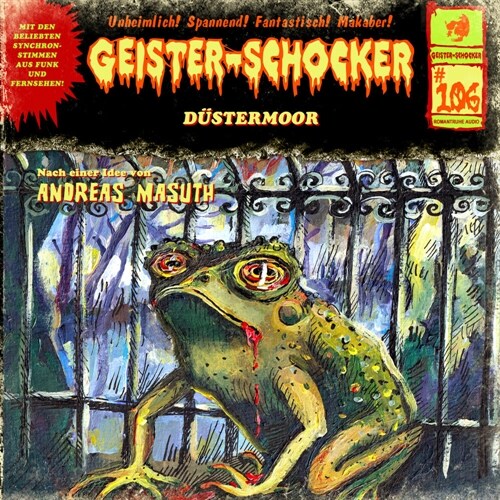 Geister Schocker CD 106: Dustermoor, Audio-CD (CD-Audio)