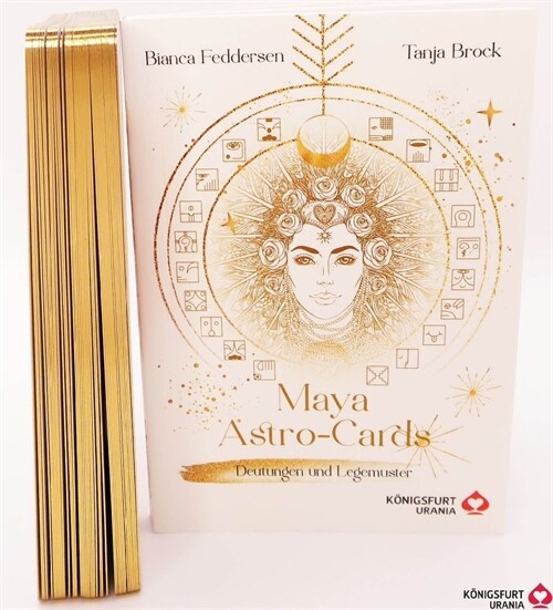 Maya-Astro-Cards: 44 astrologische Orakelkarten mit Booklet, m. 1 Buch, m. 44 Beilage, 2 Teile (Hardcover)