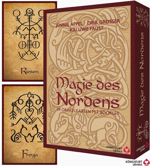 Magie des Nordens - Tauche in die Ursprunge der nordischen Spiritualitat ein, m. 1 Buch, m. 49 Beilage, 2 Teile (Hardcover)