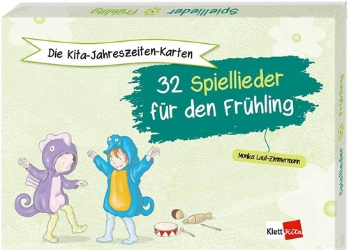 Die Kita-Jahreszeiten-Karten: 32 Spiellieder fur den Fruhling (Book)