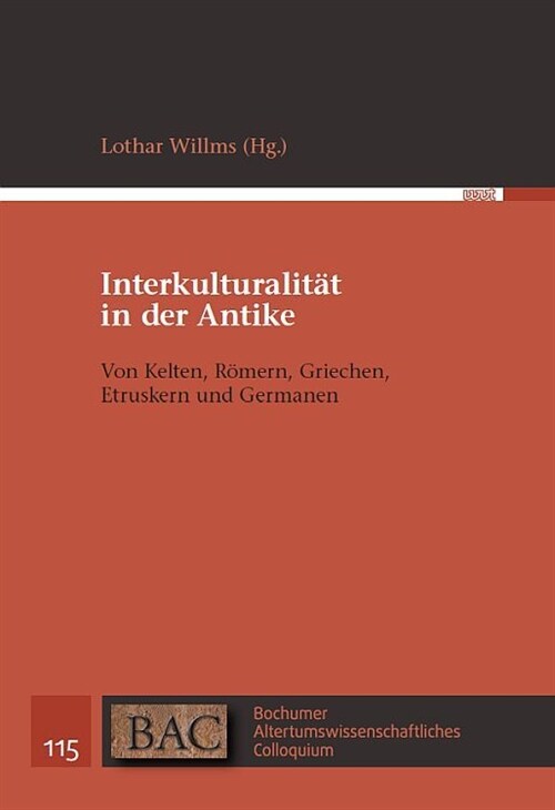 Interkulturalitat in der Antike (Paperback)