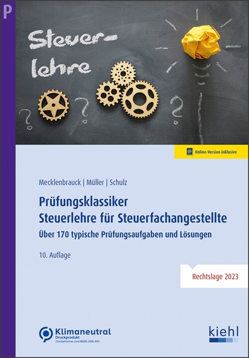 Prufungsklassiker Steuerlehre fur Steuerfachangestellte (WW)