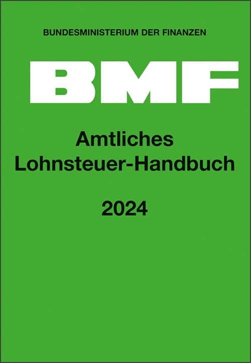 Amtliches Lohnsteuer-Handbuch 2024 (Hardcover)