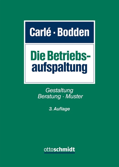 Die Betriebsaufspaltung (Hardcover)