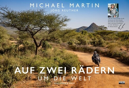 Auf zwei Radern um die Welt - Der Motorrad-Reise-Kalender 2025 (Paperback)