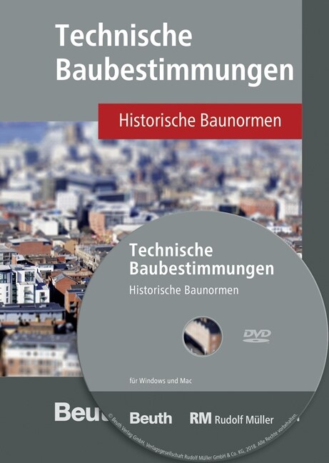 Technische Baubestimmungen - Historische Baunormen - DVD, DVD-ROM (DVD-ROM)