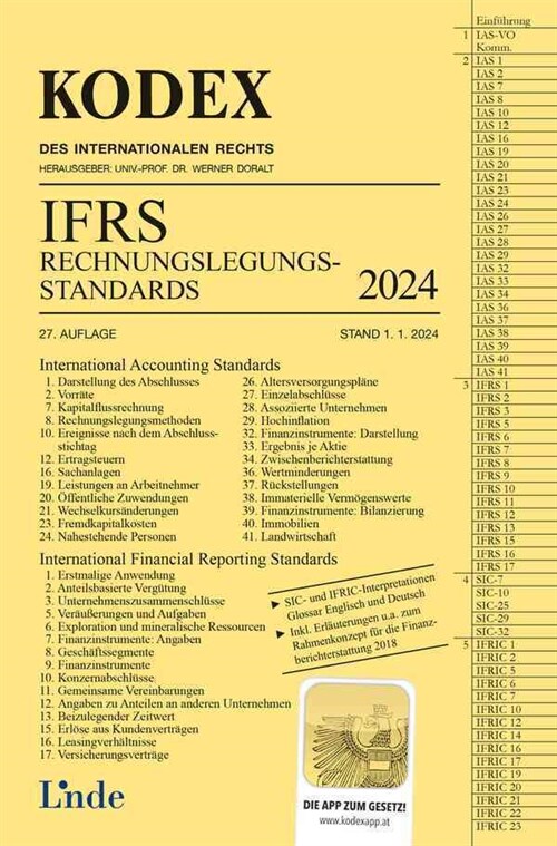 KODEX IFRS - Rechnungslegungsstandards 2024 (Paperback)