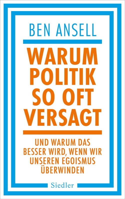 Warum Politik so oft versagt (Hardcover)