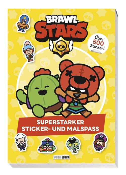 Brawl Stars: Superstarker Sticker- und Malspaß (Paperback)