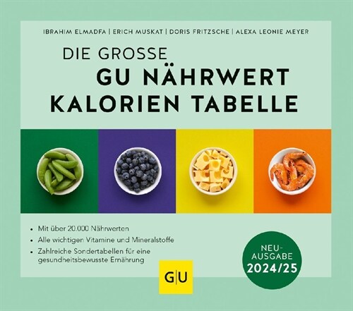Die große GU Nahrwert-Kalorien-Tabelle 2024/25 (Paperback)