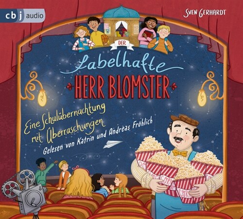 Der fabelhafte Herr Blomster - Eine Schulubernachtung mit Uberraschungen (CD-Audio)