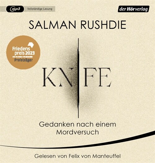 Knife, 1 Audio-CD, 1 MP3 (CD-Audio)
