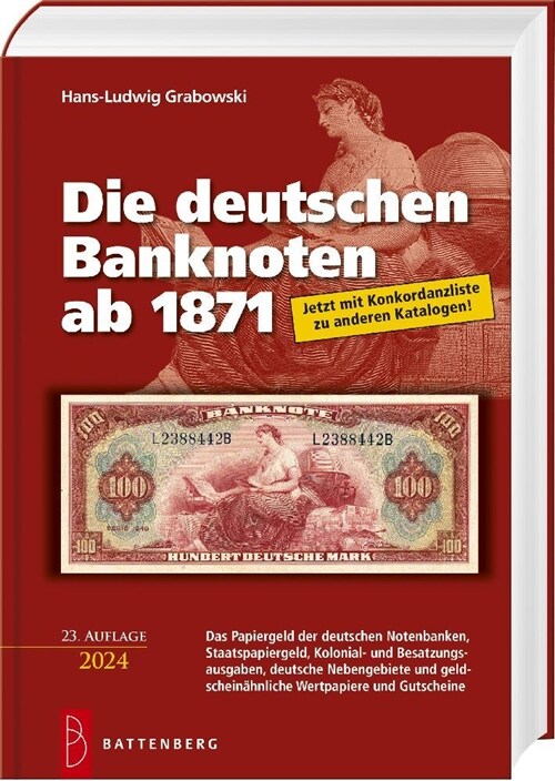 Die deutschen Banknoten ab 1871 (Hardcover)