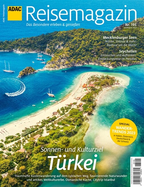 ADAC Reisemagazin mit Titelthema Turkei (Paperback)