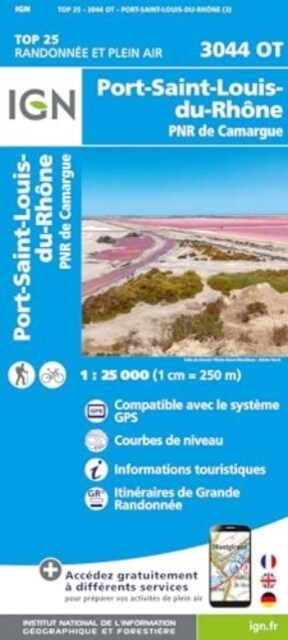 3044OT Port St Louis-du-Rhone (Sheet Map)