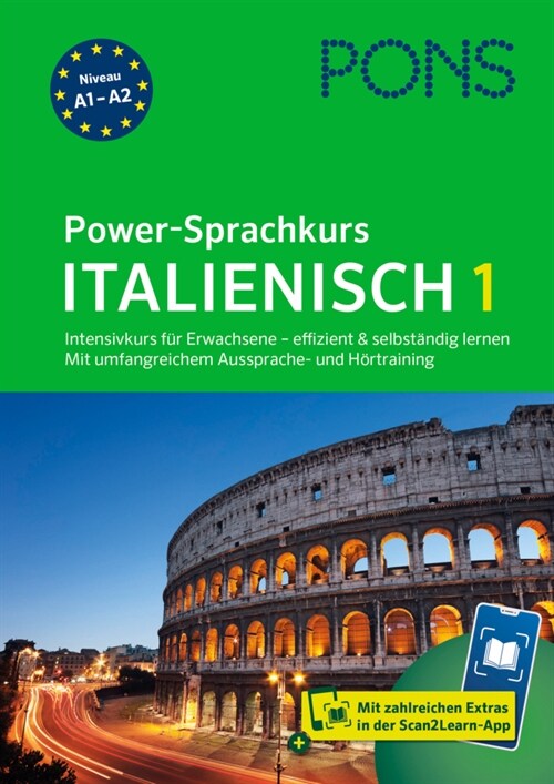 PONS Power-Sprachkurs Italienisch 1 (Paperback)