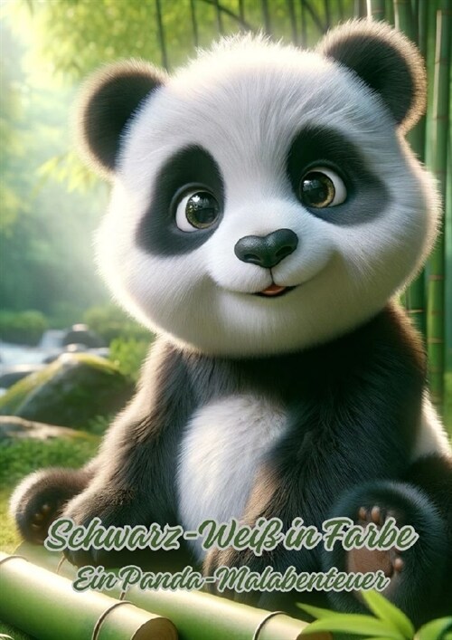 Schwarz-Wei?in Farbe: Ein Panda-Malabenteuer (Paperback)