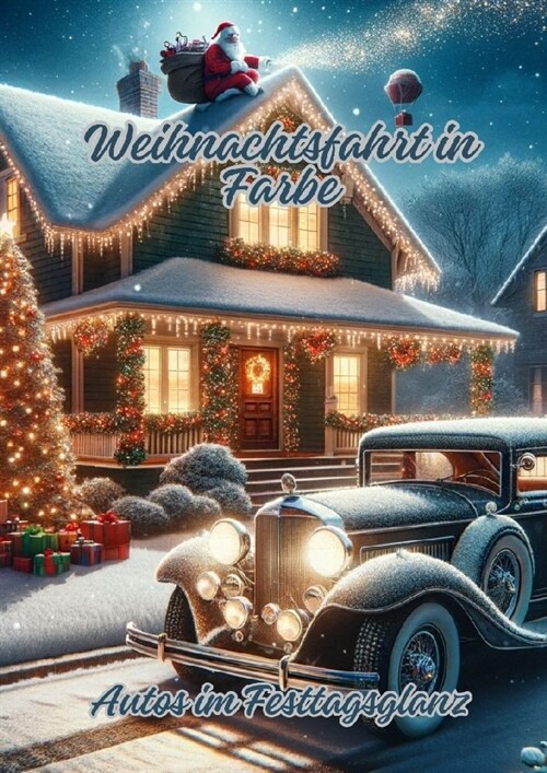 Weihnachtsfahrt in Farbe: Autos im Festtagsglanz (Paperback)