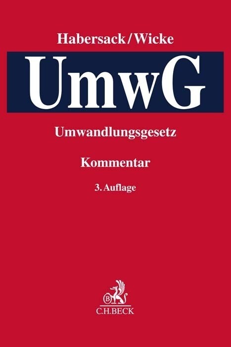 Umwandlungsgesetz (Hardcover)