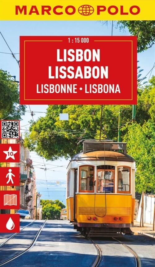 MARCO POLO Cityplan Lissabon 1:12.000 (Sheet Map)