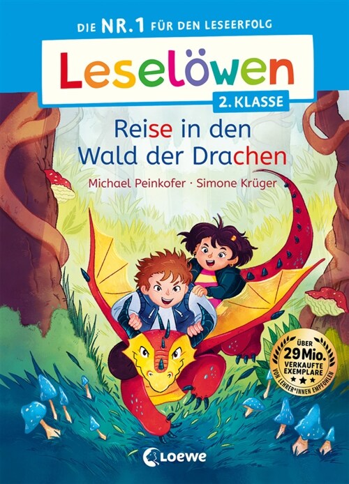 Leselowen 2. Klasse - Reise in den Wald der Drachen (Hardcover)