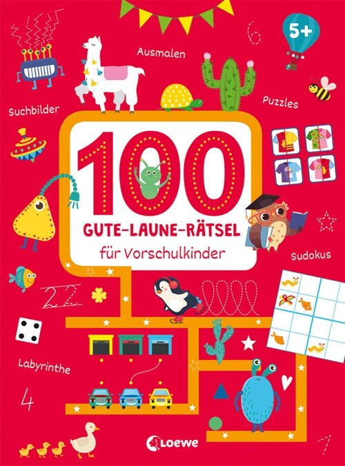 100 Gute-Laune-Ratsel bis zum Schulanfang (Paperback)