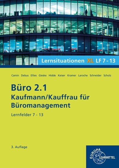 Buro 2.1, Lernsituationen XL, Lernfelder 7 - 13 (Paperback)