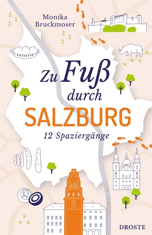 Zu Fuß durch Salzburg (Paperback)