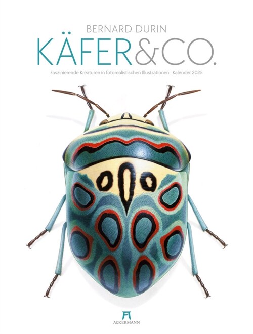 Kafer & Co. - Fotorealistische Illustrationen Kalender 2025 (Calendar)