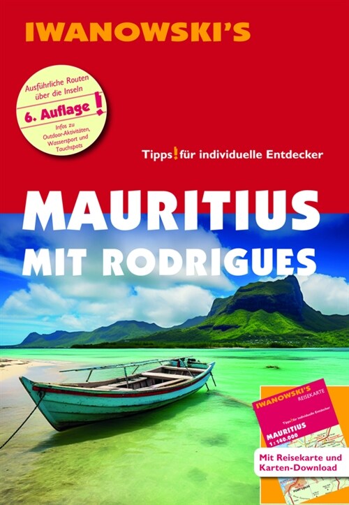 Mauritius mit Rodrigues - Reisefuhrer von Iwanowski, m. 1 Karte (WW)