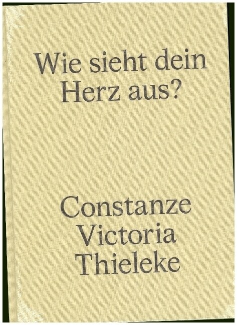 Constanze Victoria Thieleke: Wie sieht dein Herz aus (Hardcover)